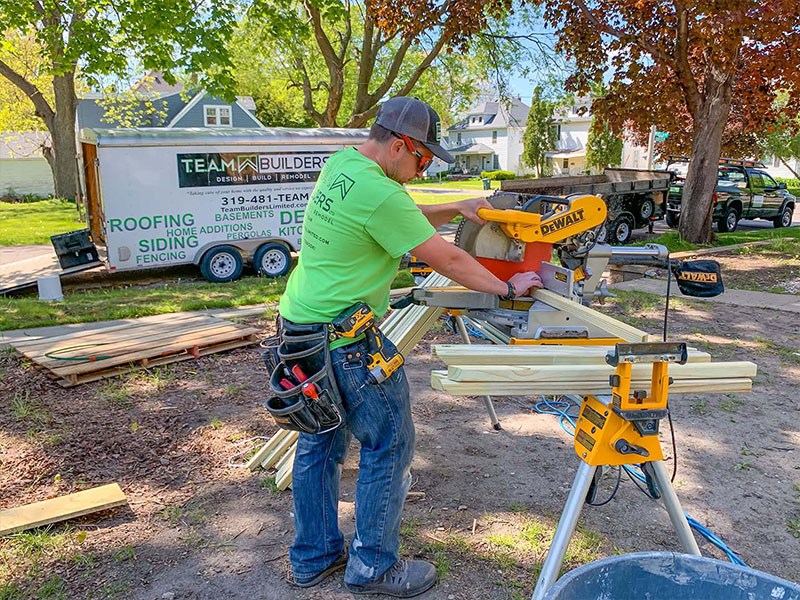 Evansdale Iowa Professional deck Installation